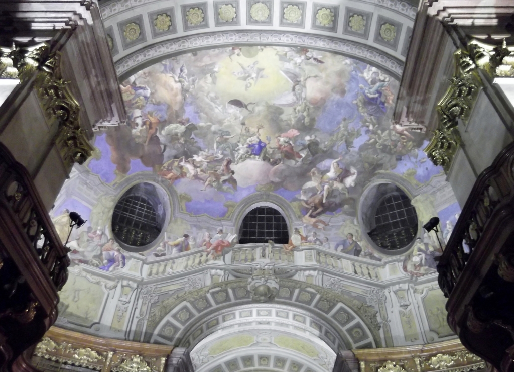 The main fresco in the cupola